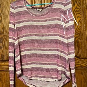Long sleeve knit tee